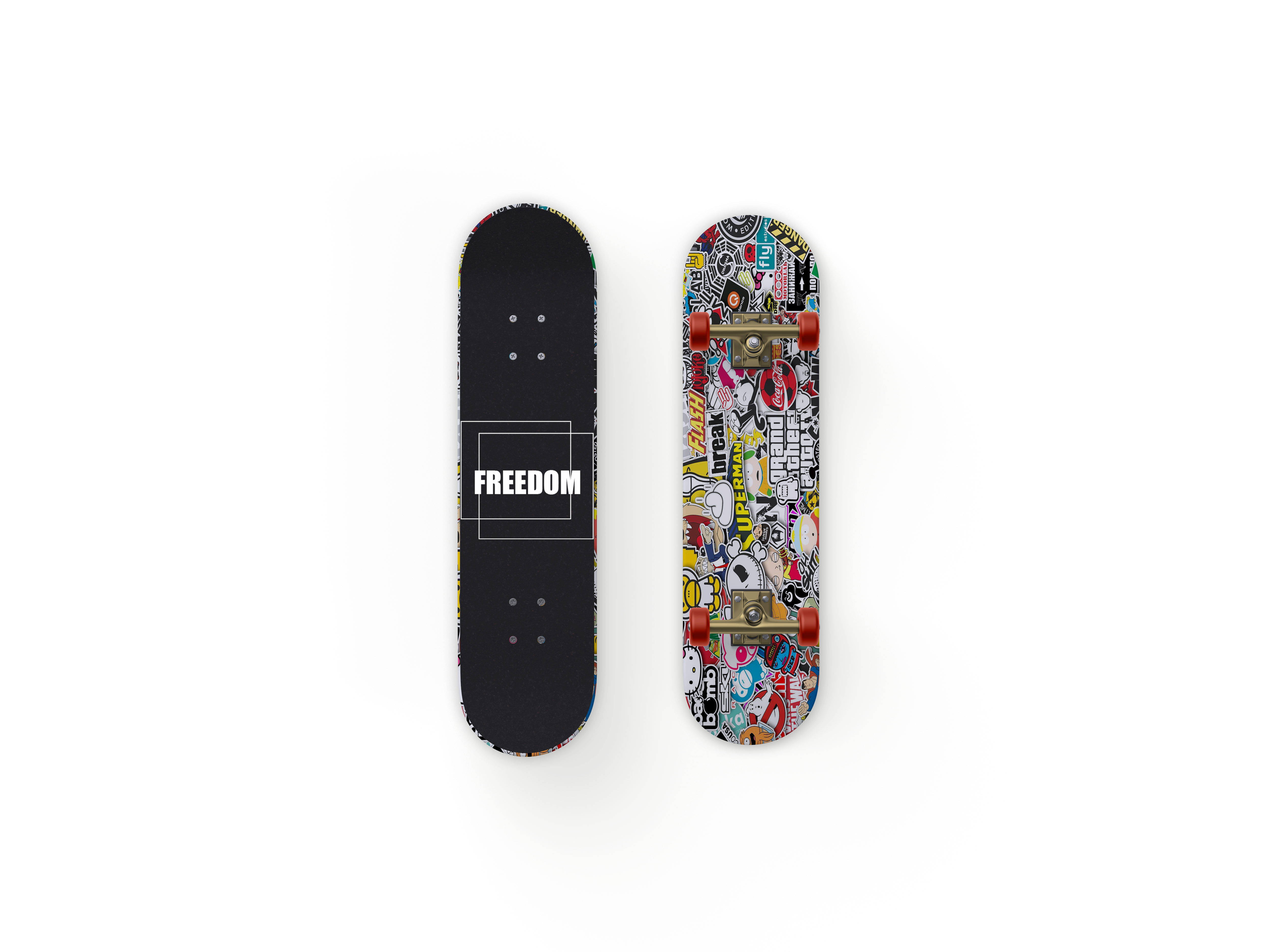 Mockup Skate Freedom