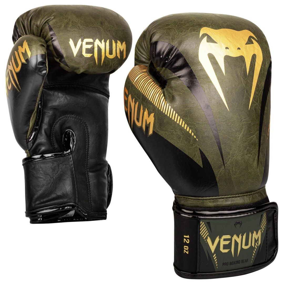 Gants de boxe kaki